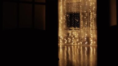 Noel süsü. Kayma hareketi. Yüksek kalite 4k görüntü