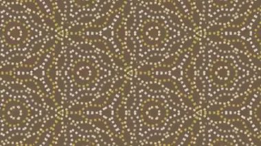 Soyut kaleydoskopik arkaplan deseni. Kaleydoskop canlandırması.