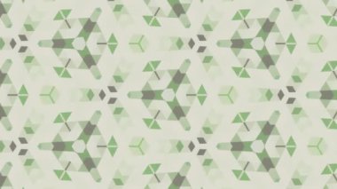 Soyut kaleydoskopik arkaplan deseni. Kaleydoskop canlandırması.