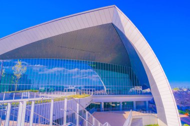 Musashino Ormanı Genel Spor Meydanı. Çekim yeri: Tokyo Chofu Şehri