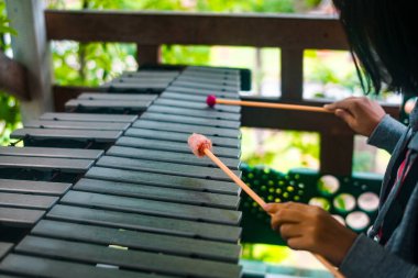 Tetsukoto 'nun resmi. Çekim yeri: Biei - cho, Hokkaido