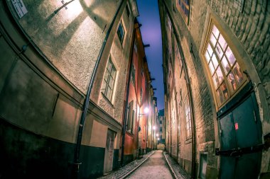 Stockholm yerleşim bölgesi (İsveç). Çekim yeri: İsveç, Stockholm