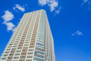 Ariake yüksek katlı apartman grubu. Çekim Konumu: Koto -ku, Tokyo