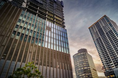 Yokohama Minato Mirai ofis binası. Çekim yeri: Yokohama-şehir kanagawa ili
