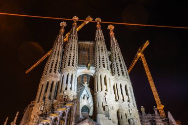 Sagrada Familia (İspanya Barselona). Çekim Konumu: İspanya, Barselona