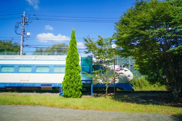 Zero Shinkansen 秋岛市Tsutsujigaoka公园 射击地点 东京秋岛市 — 图库照片