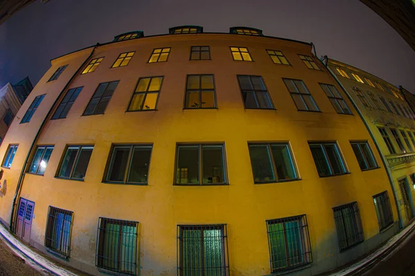 Zona Residenziale Stoccolma Svezia Luogo Delle Riprese Svezia Stoccolma — Foto Stock