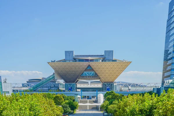 Tokyo Big Seght Tokyo International Exhibition Center Skytteläge Koto Tokyo — Stockfoto
