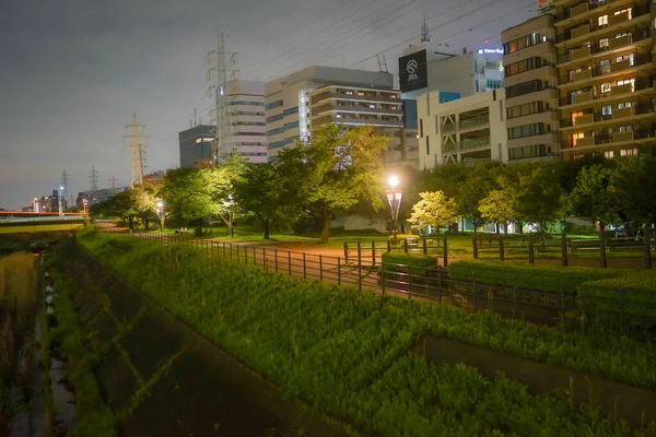 Shin Yokohama Manzarası Shin Yokohama Parkı Çekim Yeri Kohoku Yokohama — Stok fotoğraf