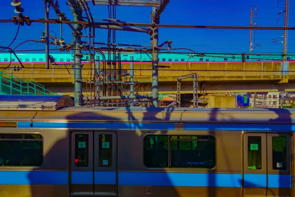 Het Kita Ward Spoor Schietplaats Kita Tokio — Stockfoto