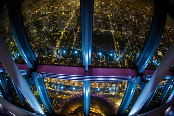 Corredor Observação Tokyo Sky Tree Localização Tiroteio Sumida Tóquio — Fotografia de Stock