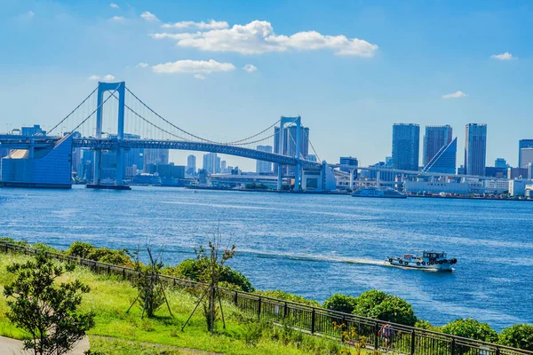 Tokio Stadt Und Vergnügungsboot Drehort Koto Tokio — Stockfoto