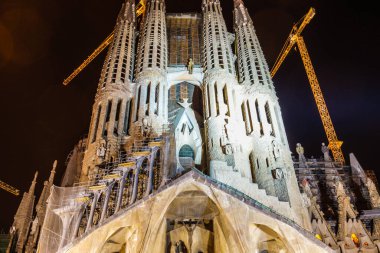 Sagrada Familia (İspanya Barselona). Çekim Konumu: İspanya, Barselona