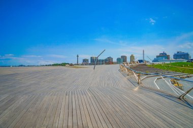 Daisan Köprüsü ve Natsuka. Çekim yeri: Naka -ku, Yokohama -shi