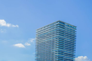 Ariake yüksek katlı apartman grubu. Çekim Konumu: Koto -ku, Tokyo
