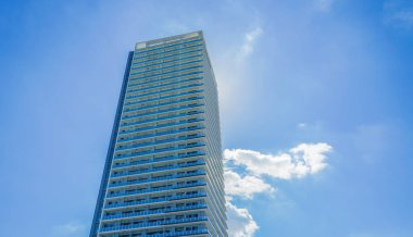 Ariake yüksek katlı apartman grubu. Çekim Konumu: Koto -ku, Tokyo