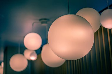 Modern ve şık ışıklandırma. Çekim Konumu: Ota -ku, Tokyo