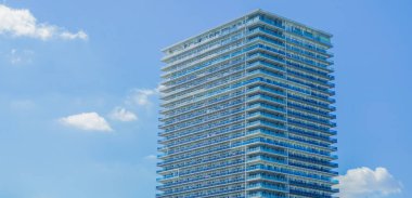 Ariake yüksek katlı apartman grubu. Çekim Konumu: Koto -ku, Tokyo
