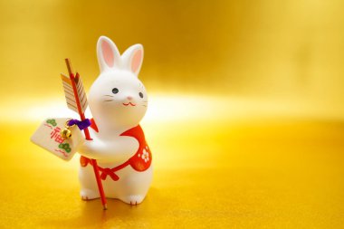 Tavşan yılı yeni yıl materyali (2023 Yeni Yıl). Çekim yeri: Yokohama-şehir kanagawa ili