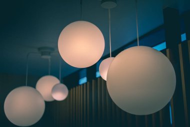 Modern ve şık ışıklandırma. Çekim Konumu: Ota -ku, Tokyo