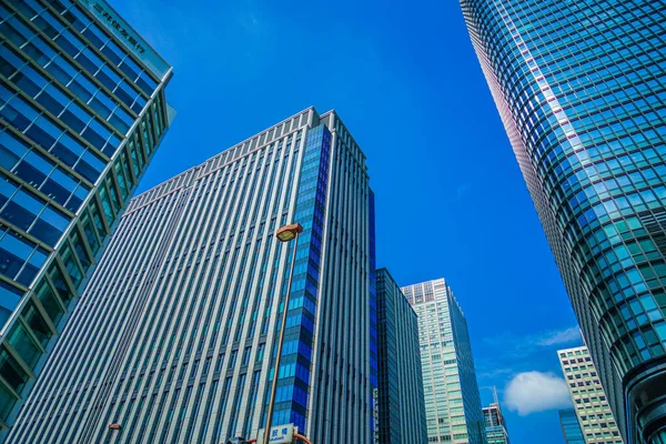 Офисные Здания Нихонбаси Токио Место Съемок Чуо Токио — стоковое фото