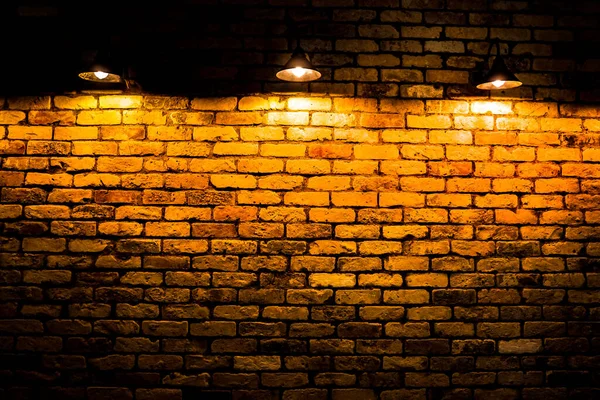 Osvětlení Které Osvětluje Cihlovou Zeď Místo Střelby Chuo Tokio — Stock fotografie