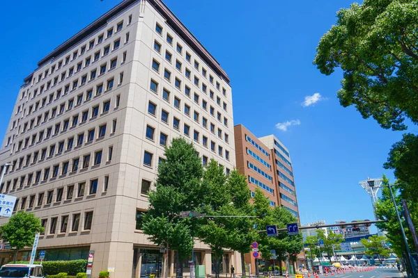 Edificio Oficinas Yokohama Minato Mirai Ubicación Del Tiroteo Yokohama City —  Fotos de Stock