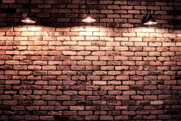 Illuminazione Che Illumina Muro Mattoni Luogo Delle Riprese Chuo Tokyo — Foto Stock