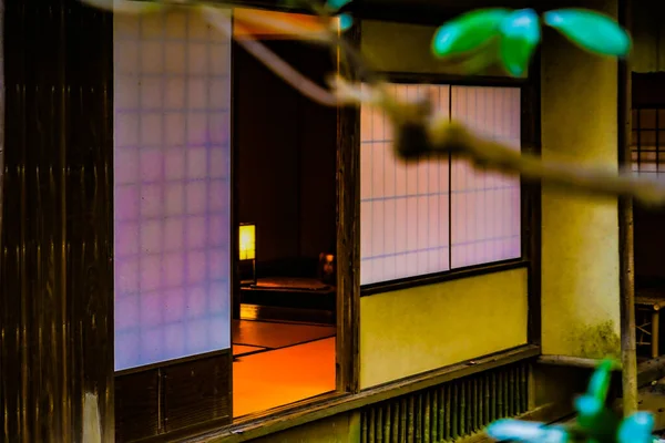 Quarto Estilo Japonês Para Casas Japonesas Localização Tiro Shibuya Tóquio — Fotografia de Stock
