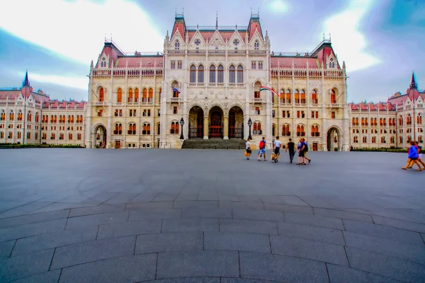 ハンガリー議会議事堂 ブダペスト 撮影場所 ハンガリー ブダペスト — ストック写真