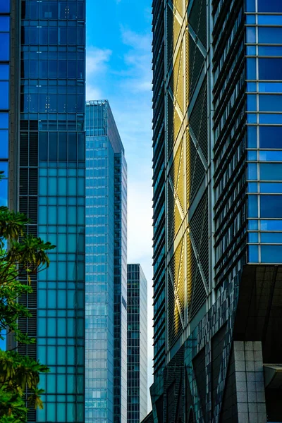 Stock image Office buildings in Nihonbashi, Tokyo. Shooting Location: Chuo -ku, Tokyo