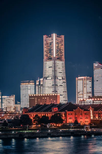 Yokohama Landmark Tower Shooting Location Nishi Yokohama — Stock Photo, Image