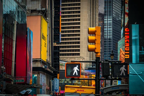 纽约曼哈顿的城市景观 射击地点 曼哈顿 — 图库照片