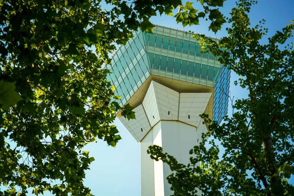 Torre Goryokaku Blue Sky Luogo Delle Riprese Hokkaido Hakodate City — Foto Stock