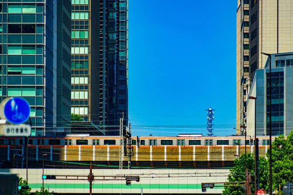 Офісні Будівлі Ніхонбаші Токіо Місце Зйомок Chuo Tokyo — стокове фото