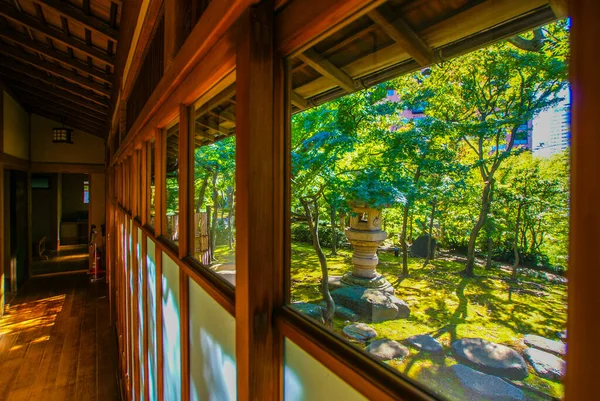 Край Японского Дома Место Съемок Сибуя Токио — стоковое фото