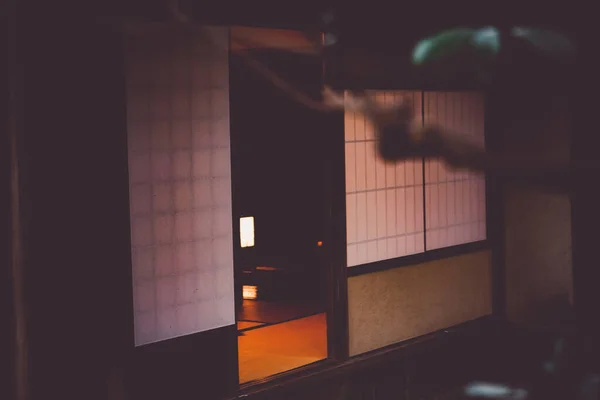 Номер Японського Стилю Японських Будинків Місце Зйомок Шібуя Токіо — стокове фото