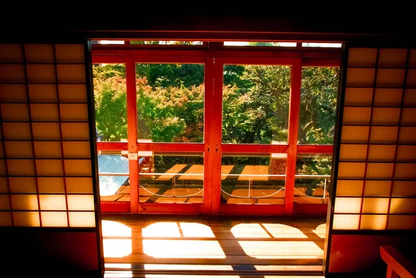 日本の家の端 撮影場所 東京都渋谷区 — ストック写真