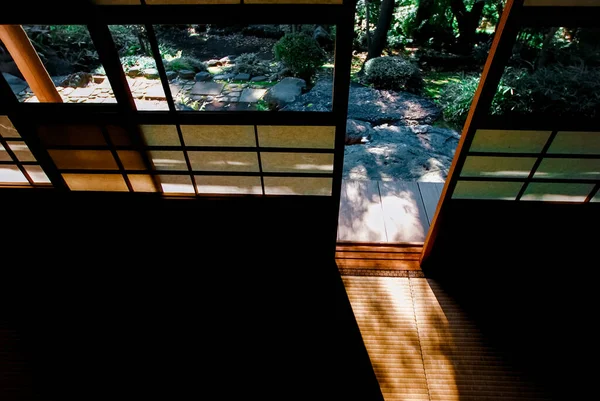日本の家の端 撮影場所 東京都渋谷区 — ストック写真