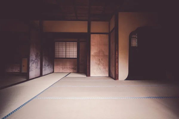 Japon Evleri Için Japon Tarzı Bir Oda Çekim Yeri Shibuya Stok Resim