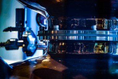 Stainless steel piping. Shooting Location: Minami -ku, Yokohama