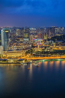 Singapore office district. Shooting Location: Singapore