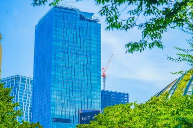 The city of summer Shibuya. Shooting Location: Shibuya -ku, Tokyo