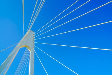 Daishi Bridge and blue sky. Shooting Location: Kawasaki City, Kanagawa Prefecture