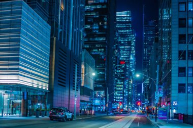 Toronto gece görüşü (Kanada). Çekim Konumu: Toronto