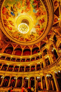 Macaristan Ulusal Operası. Çekim yeri: Macaristan, Budapeşte