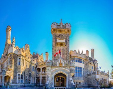 Casaloma görünümü (Toronto). Çekim Konumu: Toronto