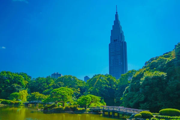 stock image NTT DOCOMO Yoyogi Building. Shooting Location: Shinjuku-ku, Tokyo