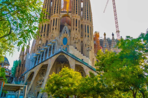Sagrada Familia Barcelone Lieu Tournage Espagne Barcelone — Photo