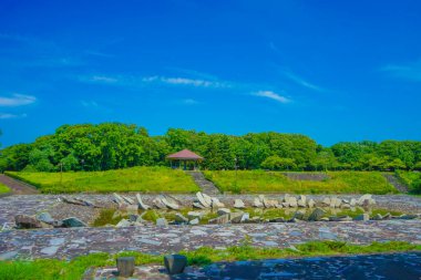 Akita Bölgesi Central Park. Çekim Konumu: Akita